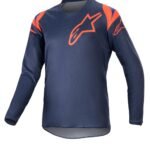 Alpinestars Jersey Racer Junior Narin Darkblue/Hot Orange