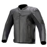 Alpinestars Leather jacket Faster v2 Black