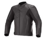 Alpinestars Leather jacket Faster AirFlow v2 Black