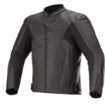 Alpinestars Leather jacket Faster AirFlow v2 Black