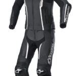Alpinestars Leather suite Woman 2-pcs Missile v2 Black/White