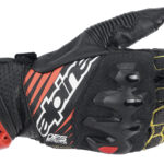 Alpinestars Gloves GP-Tech v2 Black/White/Red fluo