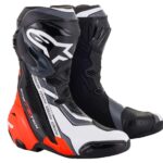 Alpinestars Boot Supertech R v2 Black/Fluo Red/White