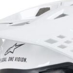 Alpinestars Visor S-M10/S-M8 - SOLID White