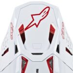 Alpinestars Visor S-M10 - DYNO White Glossy