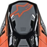 Alpinestars Visor S-M8 - TRIPLE Mid Grey Glossy