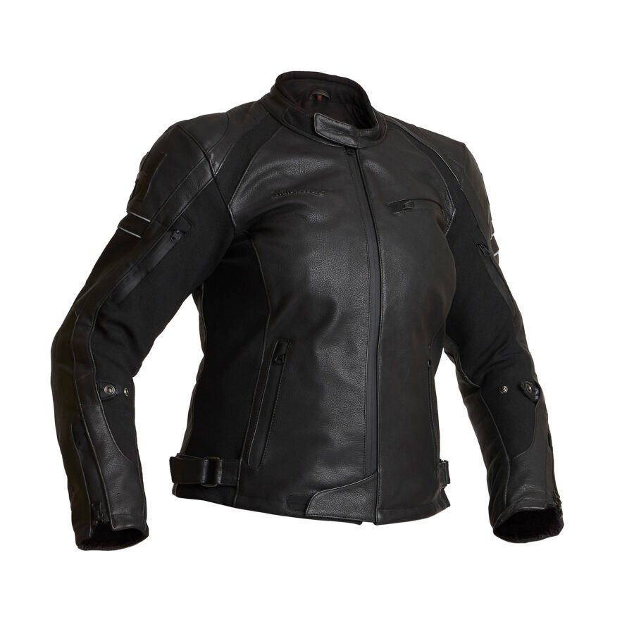 Halvarssons Leather Jacket Risberg Woman Black