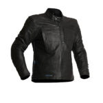 Halvarssons Leather Jacket Mangen Black