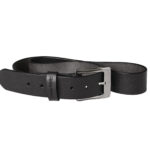 Halvarssons Leather belt Black