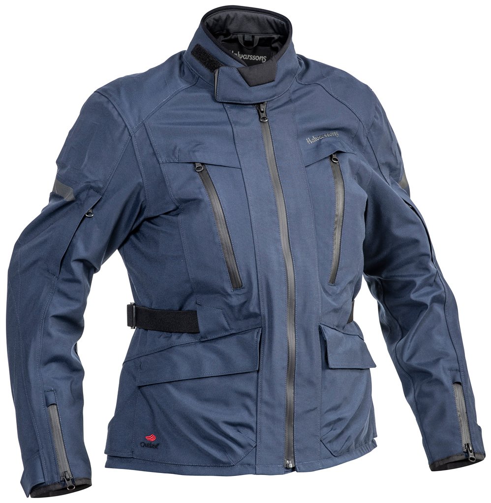 710-23050150.jpg Halvarssons Textile Jacket Gruven Woman Blue - Image 1