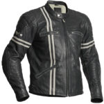 Halvarssons Leather jacket Dresden Black/white