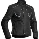 Lindstrands Textile jacket Halden Black