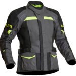 Lindstrands Textile Jacket Transtrand Grey/yellow