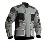 Lindstrands Textile Jacket Sunne Grey/Black - Image 3