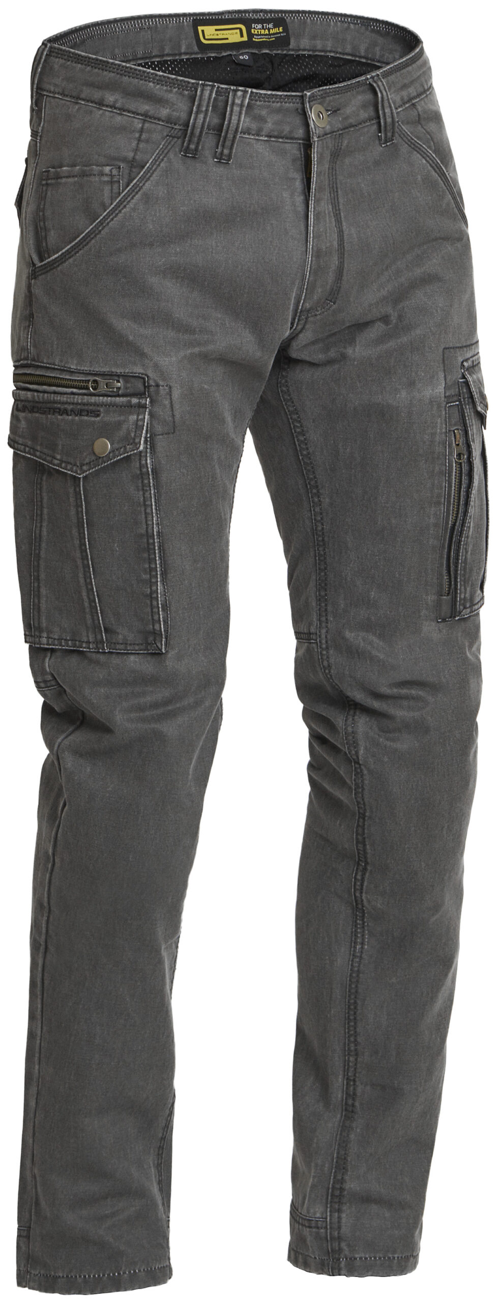 720-21083390.jpg Lindstrands Cargo Pants Luvos Grey - Image 1