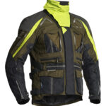 Lindstrands Textile jacket Oman Black/kiwi