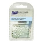 MaxiGrip Studs for shoes 11mm 24 pcs Incl installation tool