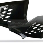 Polisport radiator scoop SX 07-10, EXC 08-11, black (6)