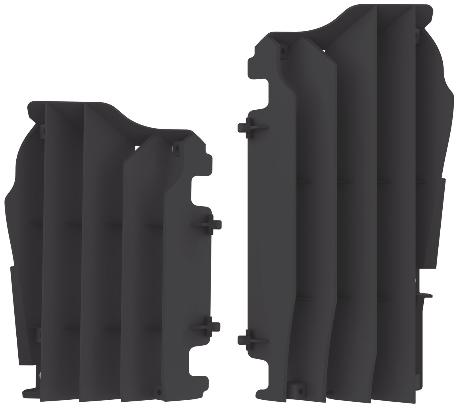 8457800001.jpg Polisport radiator louvers KX450F 16-18 Black (28) - Image 1