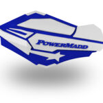 Powermadd Sentinel Handguards, Blue/White