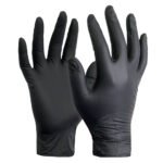 Hyper Nitrile Gloves Black M (50-pack)