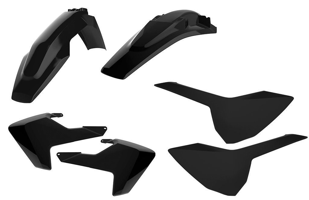 90725.jpg Polisport plastic kit TE/FE 17-18 Black (1) - Image 1