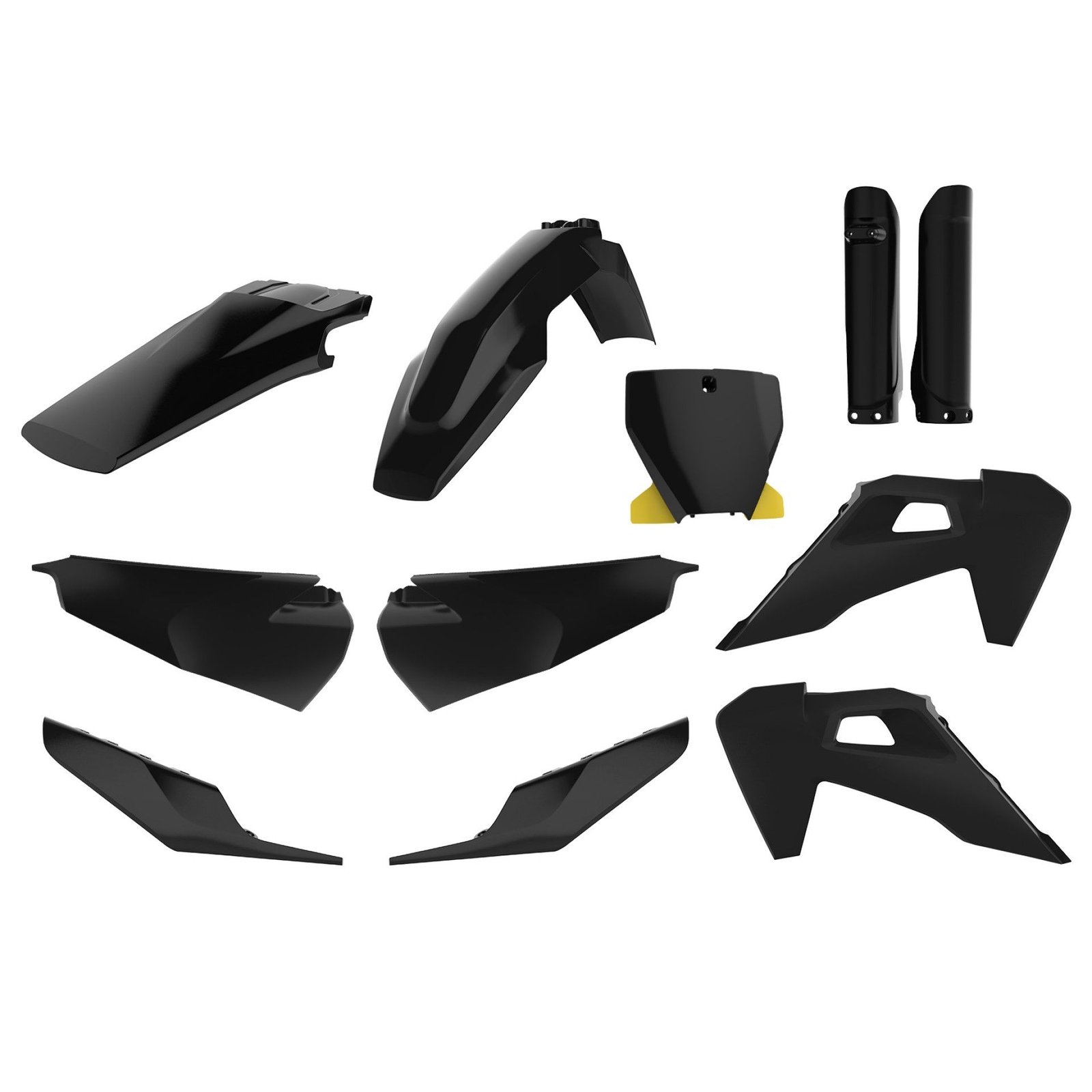 90798.jpg Polisport plastic kit TC/FC 19- Black (1) - Image 1