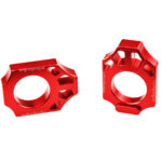 Scar Axle Blocks - Honda Red color