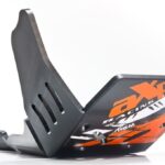 AXP Xtrem HDPE Skid plate Black KTM450/500EXC-F 17-