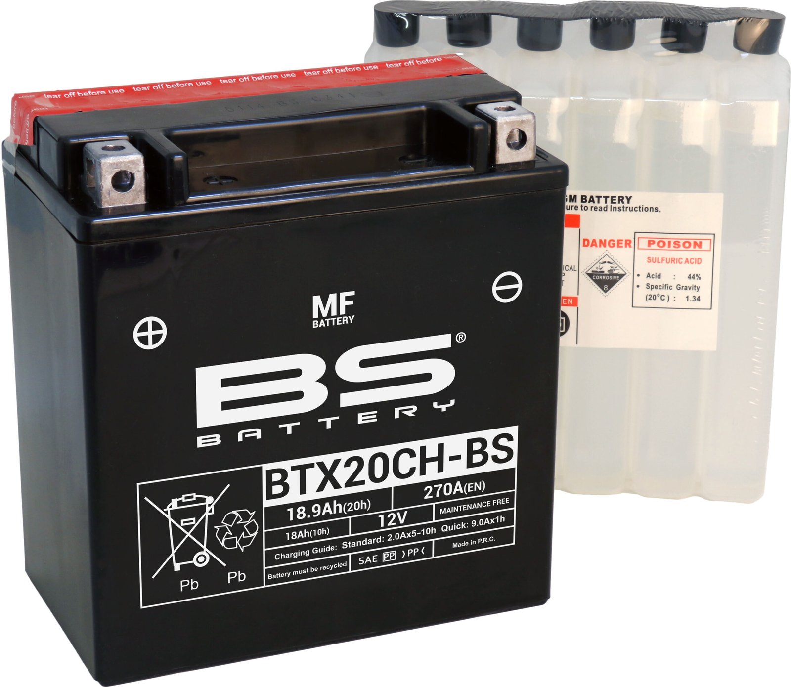 BTX20CH-BS.jpg BS Battery BTX20CH-BS MF (cp) Maintenance Free - Image 1
