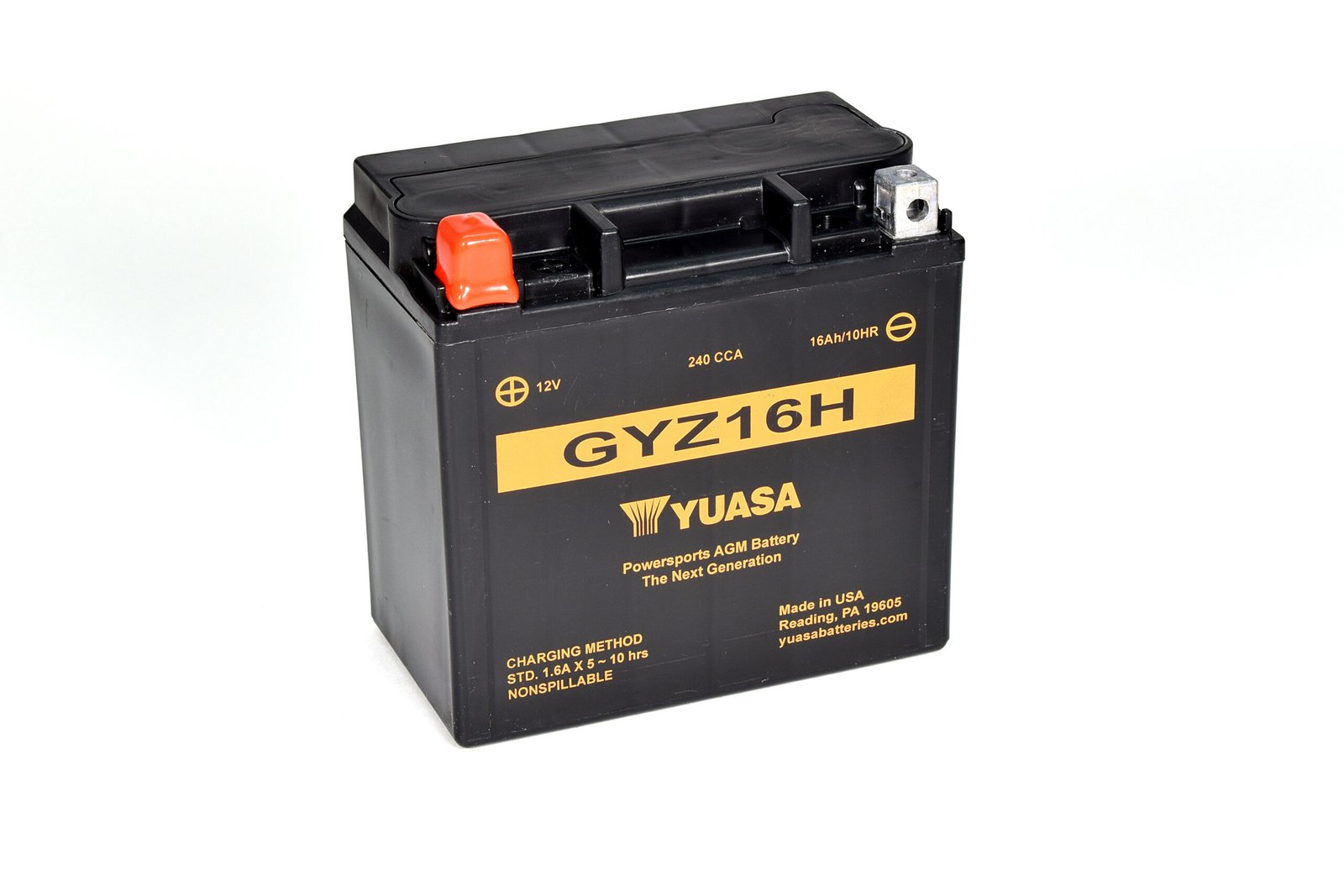 GYZ16H.jpg Yuasa Battery, GYZ16H (wc) - Image 1