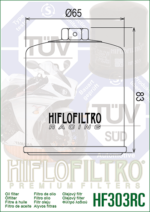 HiFlo oil filter HF303RC (Racing 17mm) - Image 2