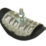 Rim lock, 2,15, Aluminium/Rubber