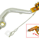Sixty5 brakepedal RM85 02-12 gold