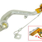 Sixty5 brakepedal RM250 01-08 gold