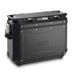 Givi Trekker Outback Restyled Blackline 37ltr aluminium right side case