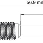 Sbs Brake pin front Ho/Ka/Su/Ya