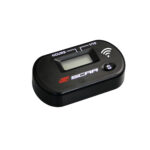 Scar Wireless Hour Meter working by vibrations - Black color