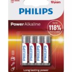 Philips battery LR03 / AAA Power Alkaline B4 (4pcs)