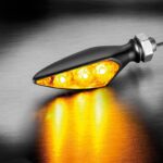 Kellermann Rhombus S Extreme black Front right/Rear left** w/ clear glass