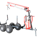 Ultratec Complete Timber trailer package (Timbertrailer+Winch+Crane+Logscissors)