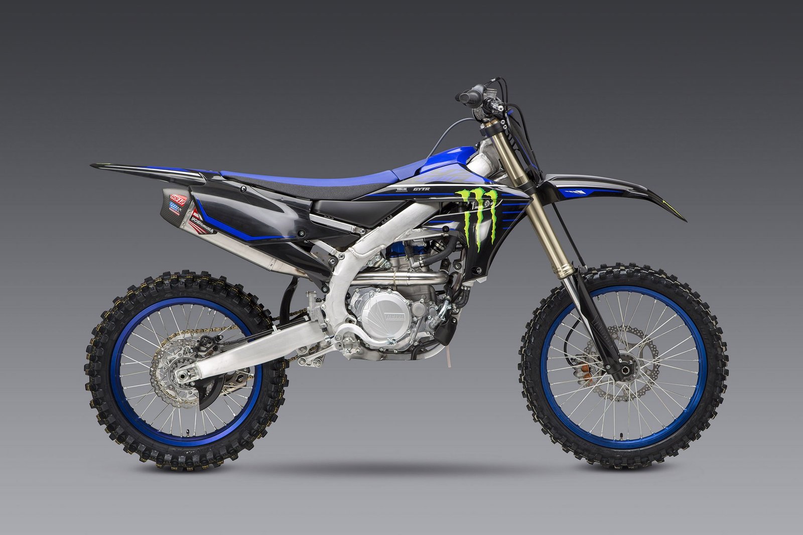 234830S320.jpg Yoshimura YZ450F 20-22 RS-12 Stainless Full Exhaust, w/ Aluminum Muffler - Image 1