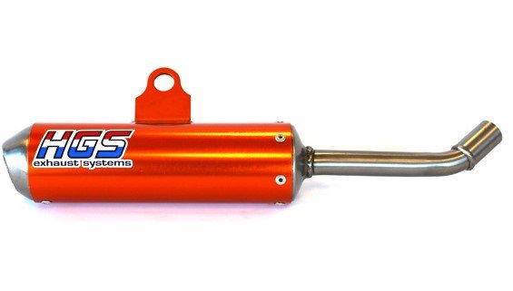 HGS Silencer 2T Racing SX85 18-.. TC85 18-.. MC85 21-.. Orange