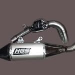 HGS Exhaust system 4T Complete set KTM450SX-F FC450 MC450F 23- Grey Carbon