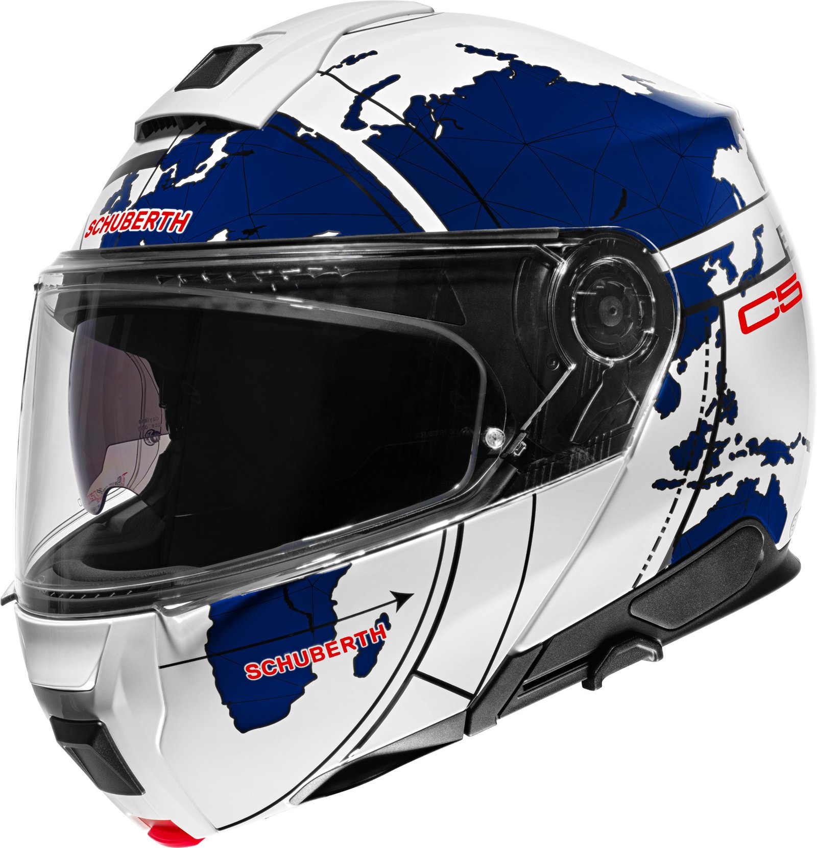 51-2300.jpg Schuberth Helmet C5 Globe Blue XS 53 - Image 1