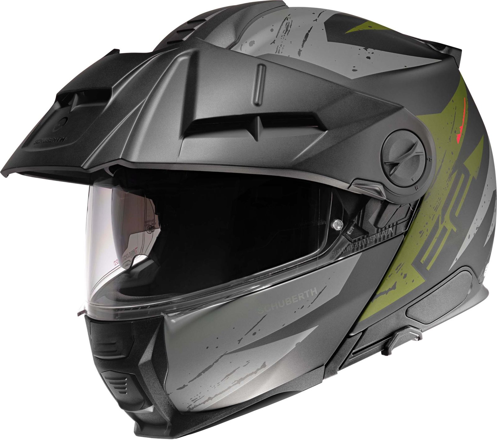 51-2314.jpg Schuberth Helmet E2 Explorer Matt Green XS 53 - Image 1