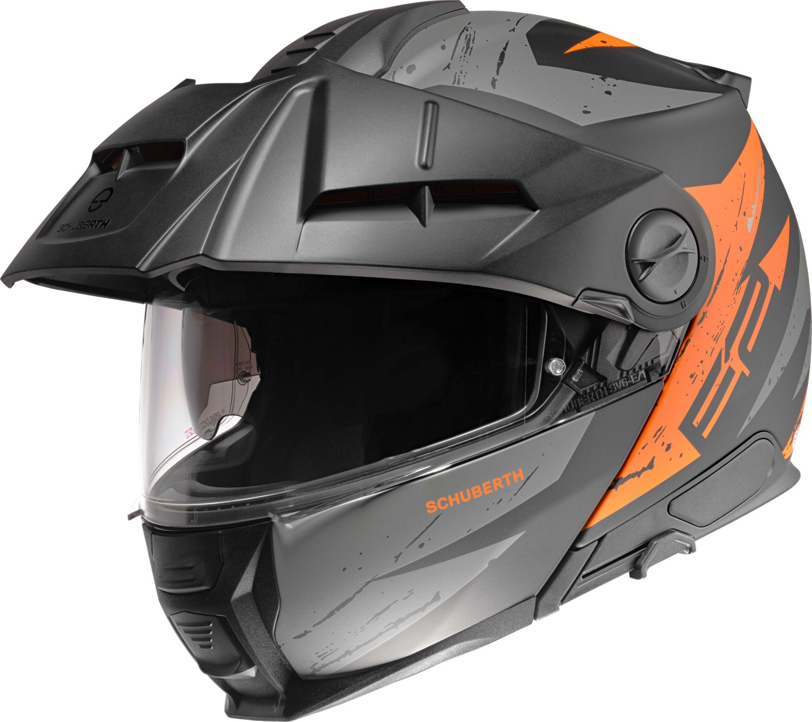 51-2315.jpg Schuberth Helmet E2 Explorer Matt Orange XS 53 - Image 1