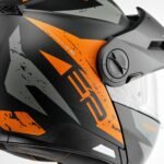 Schuberth Helmet E2 Explorer Matt Orange XS 53 - Image 2