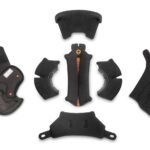 Schuberth C5 head pad sides + back 61 round head custom fit