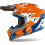 Airoh Helmet Aviator 3 Spin Orange Fluo Matt